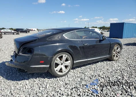 2013 Bentley Continental Gt V8 из США, поврежденный, VIN SCBFT7ZA6DC083298